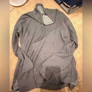 Elegant Charcoal Women's Hoodie